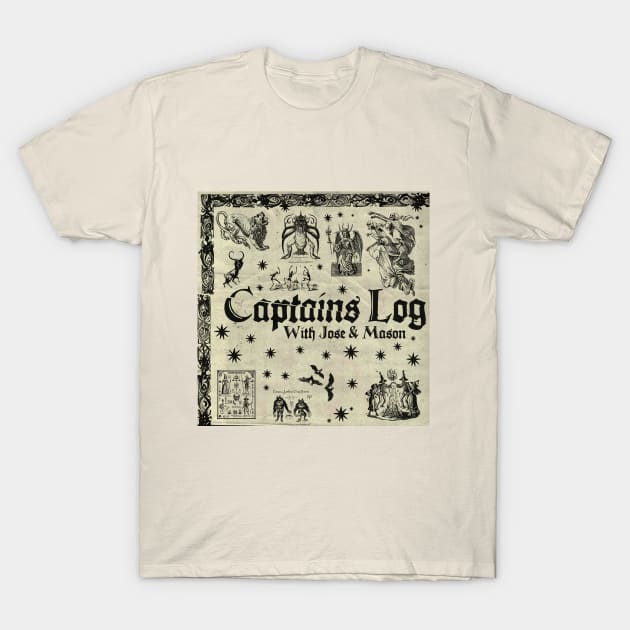 Ye Old Captain's Log T-Shirt by Captains Log